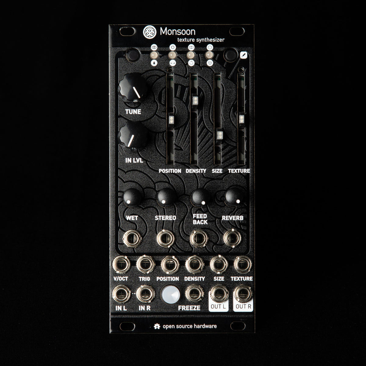 Monsoon (uBurst+) Expanded Mutable Instruments Clouds (Black Textured  Aluminum)