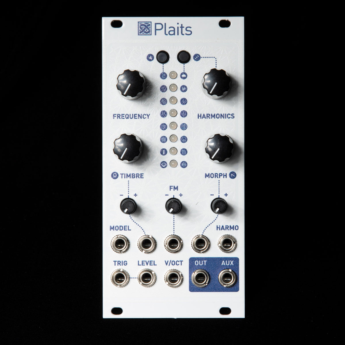 Mutable Instruments Plaits (White Magpie Textured)