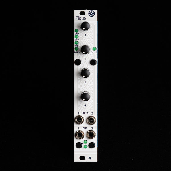 Pique Micro Mutable Instruments Peaks (Off-White Magpie Textured)