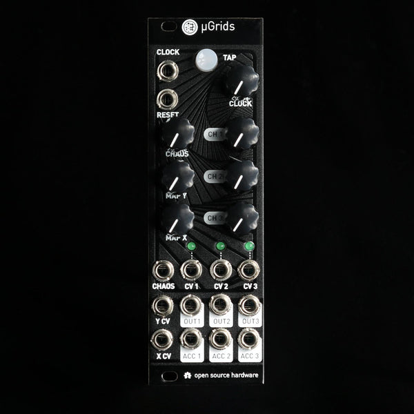 uGrids Micro Mutable Instruments Grids (Black Textured Aluminum)