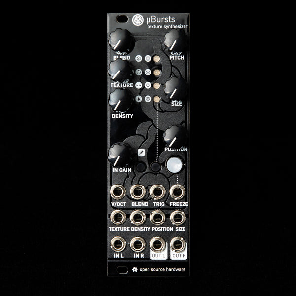 uBurst Micro Mutable Instruments Clouds (Black Textured Aluminum)