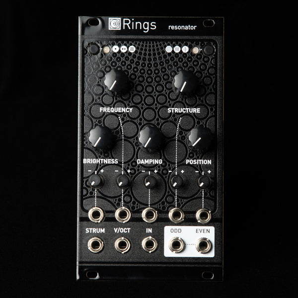 Mutable Instruments Rings Eurorack Synth Resonator Module (Black