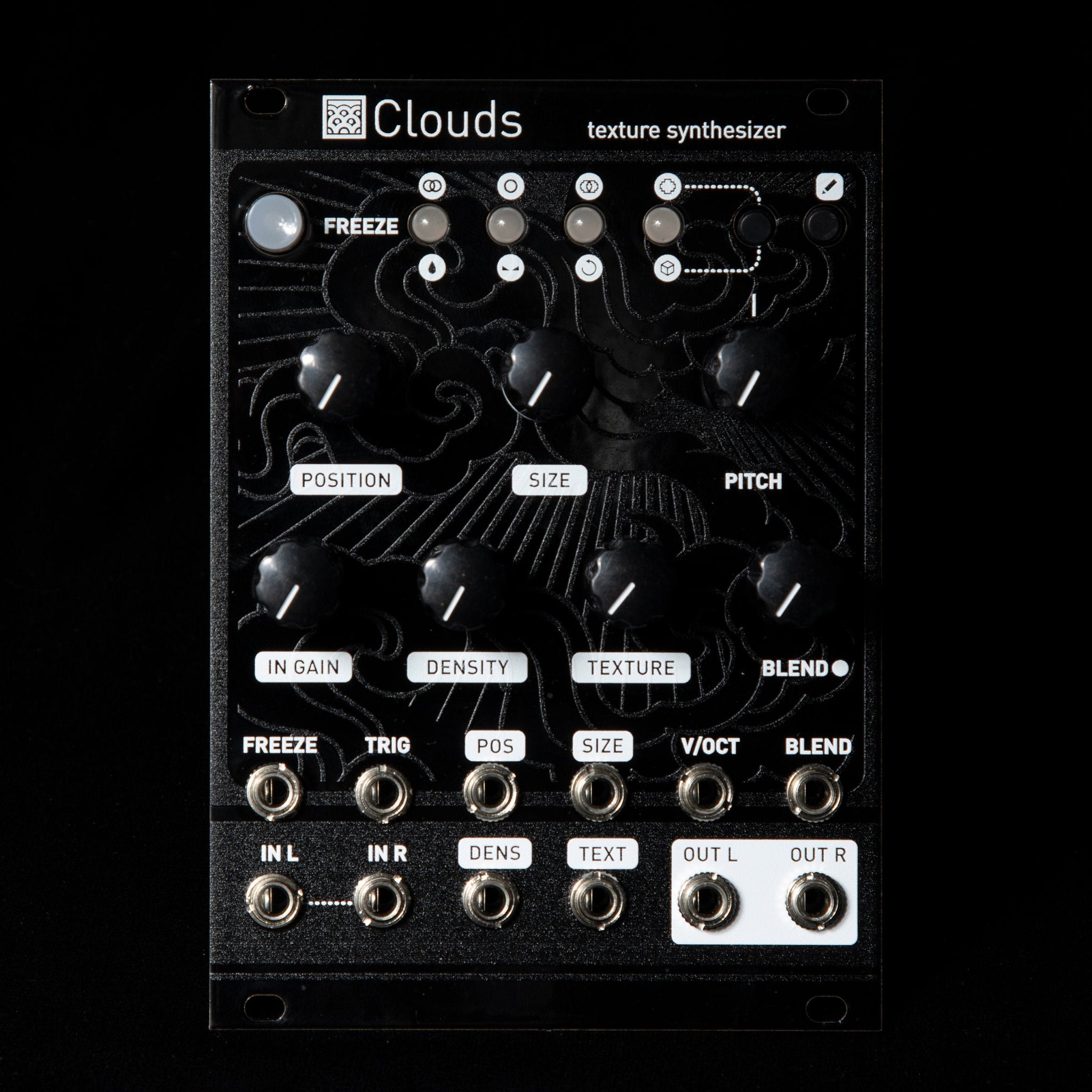 Mutable Instruments Clouds Eurorack Granular Synthesizer Module (Black  Textured Magpie) – Momo Modular