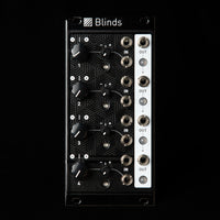 Mutable Instruments Blinds Polarizer/VCA Eurorack Synth Module (Black Textured)