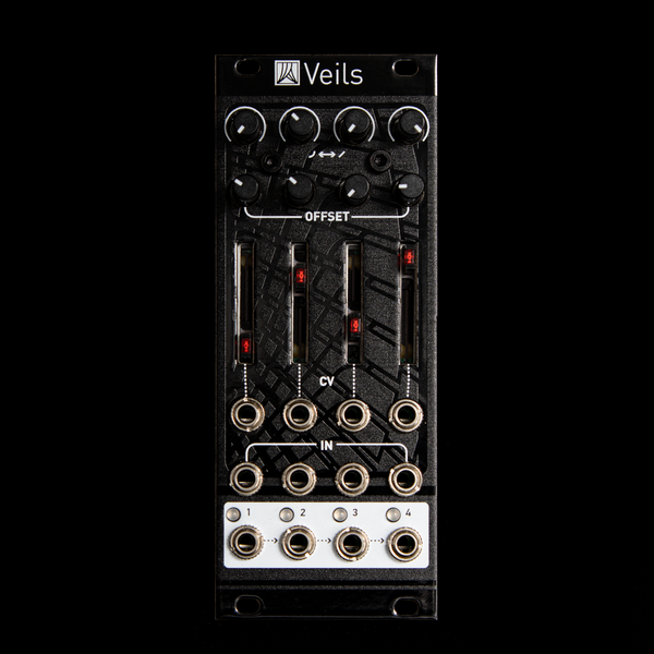 Mutable Instruments Veils v2 (Black Aluminum)