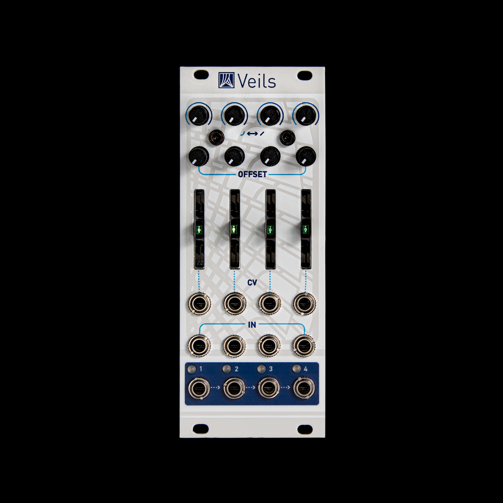 その他 Mutable Instruments Veils Mutable Instruments Veils v2 (White Aluminum) – Momo Modular